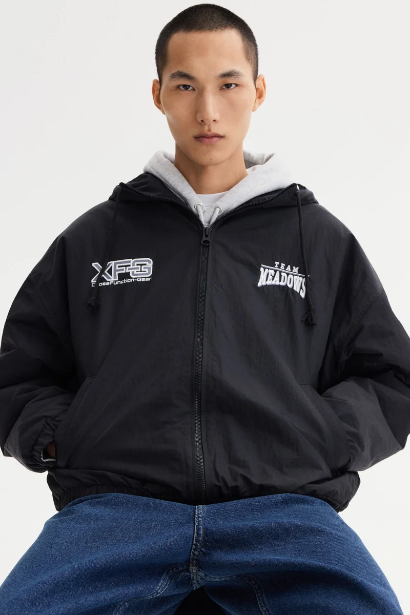 H&M  Padded nylon windbreaker for Men | Best Price UAE